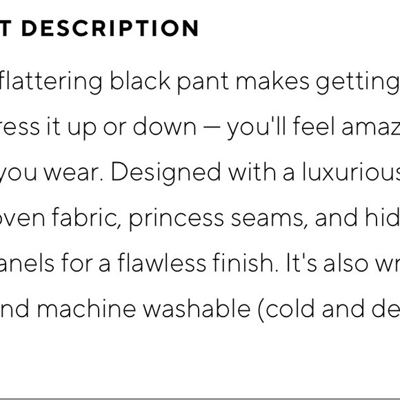 Honeylove Perfectionist Pant in XL. Excellent condition. Very flattering! - Picture 5 of 6